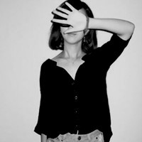 31张好看的社会女生非主流黑白头像