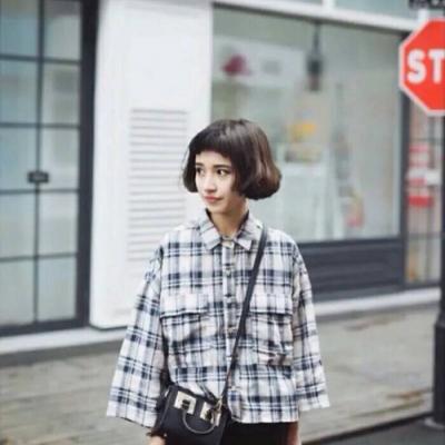 12张高清霸气短发女生头像合集 又酷又飒超好看