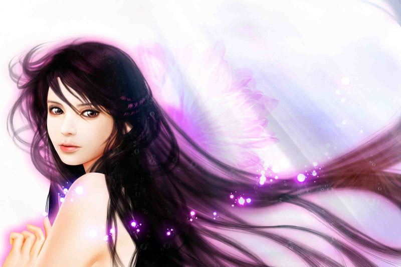 动漫黑发女孩1080P高清壁纸合集