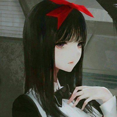 18张高清伤感女生动漫头像 适合当QQ头像的二次元氛围感头像