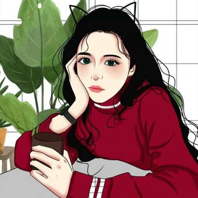 超拽霸气手绘女生头像 8张高清好看的合集