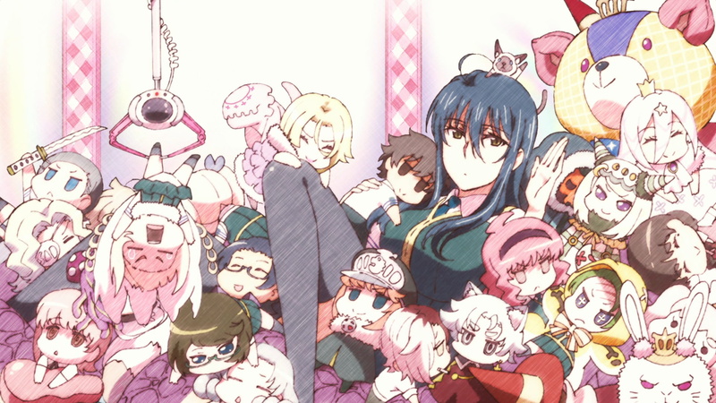 1080P高清壁纸分享 御神乐学园的巫女少女神乐绫香