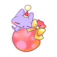 软萌紫色小团子表情包来啦