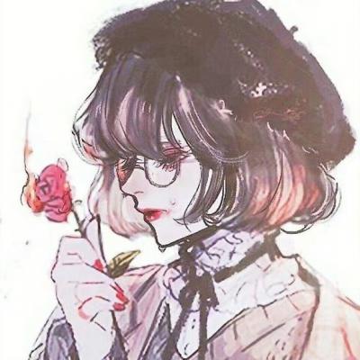 8张高清手绘动漫女生头像 适合当微信头像的手绘女头合集