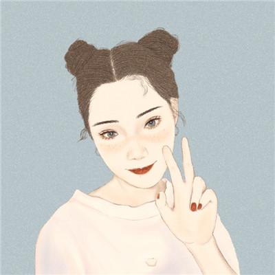 12张氛围感拉满的彩色手绘女生头像，每一张都超绝