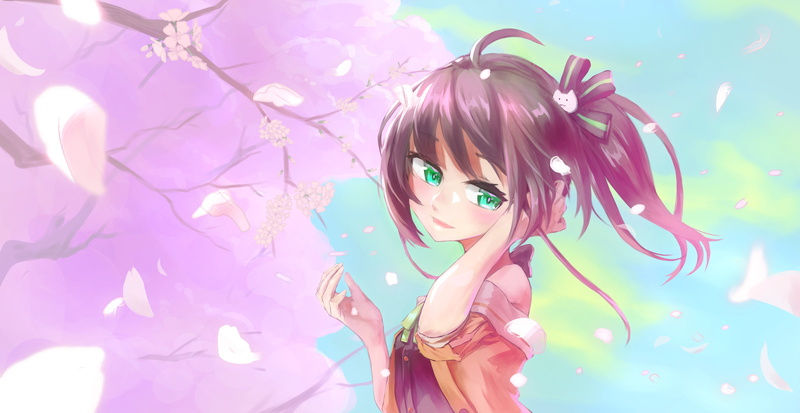 虚拟主播夏色祭4K壁纸分享