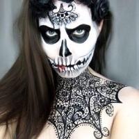 女生骷髅霸气头像合集 共12张