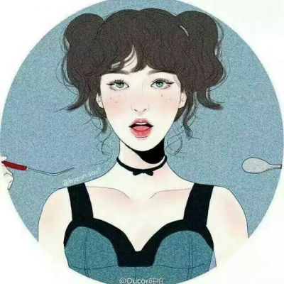 多款风格红唇动漫女生头像 颜值拉满的头像素材（9张）