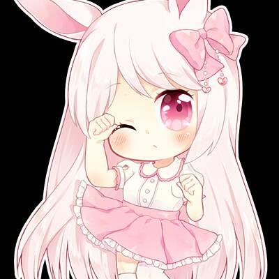 粉色控集合！18张软萌粉色系女生动漫头像分享