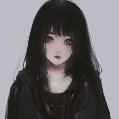 女生专属！19张高清消极丧系动漫头像