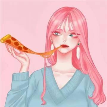 粉色系动漫清纯少女头像来啦！一共12张高清款