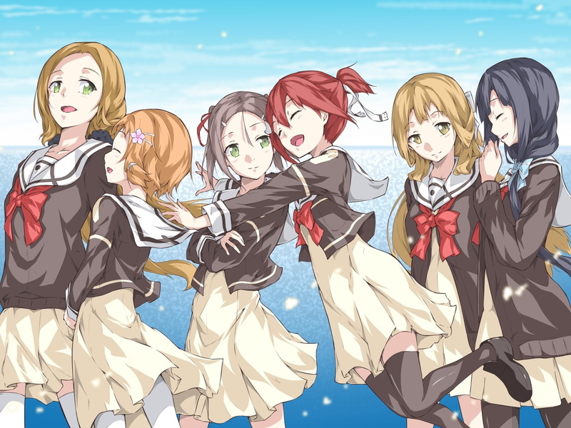 《结城友奈是勇者》犬吠埼风等角色高清壁纸合集