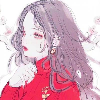 8张高清手绘动漫女生头像 适合当微信头像的手绘女头合集