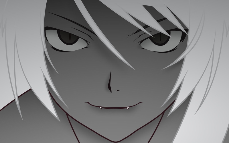 化物语系列 羽川翼猫耳造型高清壁纸