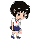 穿校服的小油条表情包来啦！QQ微信都能用