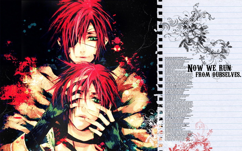 动漫红发少年红发正太腐向壁纸合集 720P高清