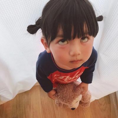 24张高清可爱萌娃女生QQ头像 直接用超好看