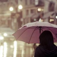 17张氛围感拉满！伤感意境的女生雨中头像合集