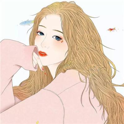 12张氛围感拉满的彩色手绘女生头像，每一张都超绝