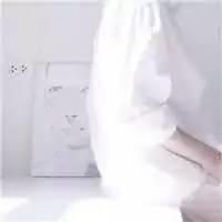 女生纯白色系QQ头像合集 30张小清新风格头像图