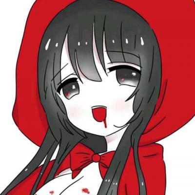 24张高清黑暗系病娇动漫女生头像 风格拉满的女头素材