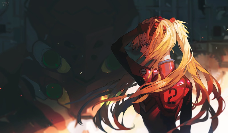 新世纪福音战士 明日香绝美壁纸来了