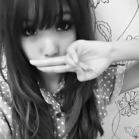 24张女生非主流黑白头像图合集