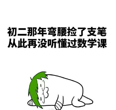读了十二年数学，最后只记住老师是秃子