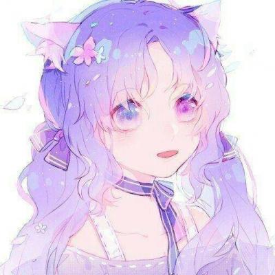 11张好看的唯美卡通女生微信头像 高清合集