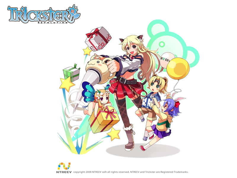 二次元幻想MMORPG《Trickster》高清壁纸合集