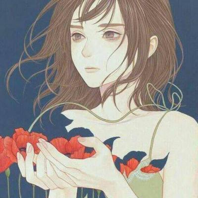 12张超治愈文静素雅动漫女生头像｜适合当头像的高清图