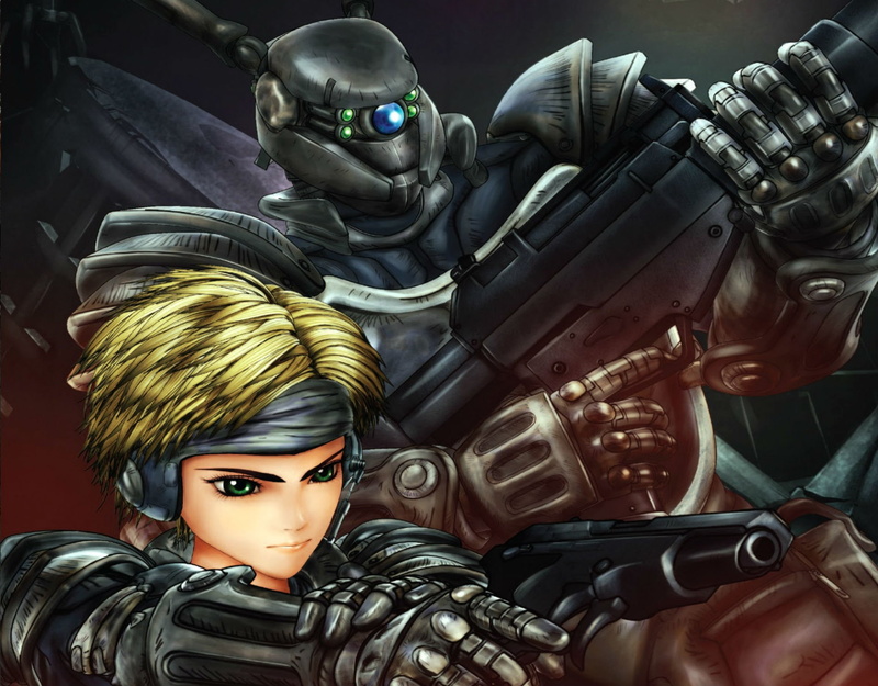 苹果核战记 赛博朋克格斗漫画高清壁纸