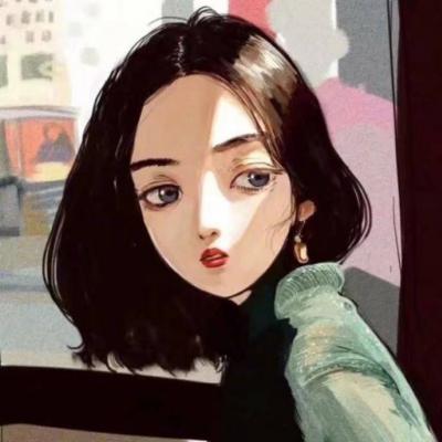 8张高清冷酷感动漫女生QQ头像 氛围感拉满