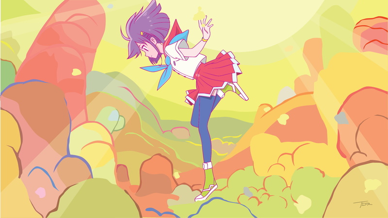 跳起来的灵动画面