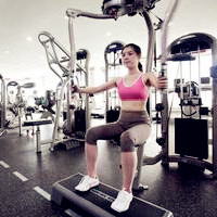 女生健身房头像合集：21张运动风女生身材头像