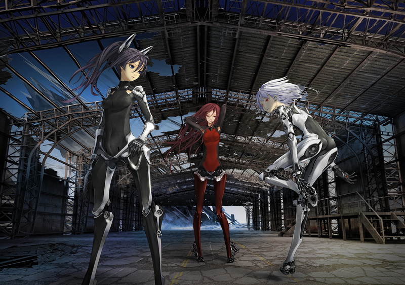 720P高清壁纸！《Beatless》第三型土星婚纱款少女 单人时尚写真