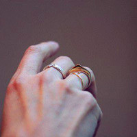 女生戴戒指的唯美头像来啦 42张好看的女生手饰头像合集