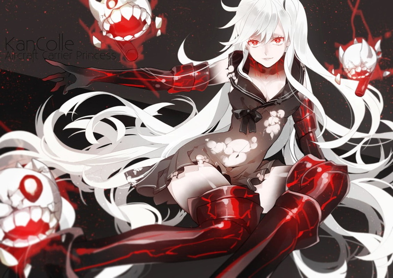 舰队收藏 破损红衣魔物少女壁纸合集