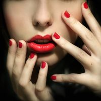 38张冷艳感拉满！高冷烈焰红唇女生QQ头像合集