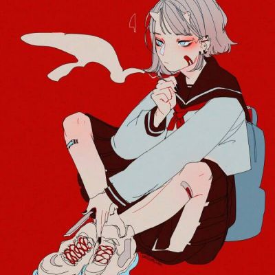 17张高清霸气高冷动漫女头 超适合做头像的素材合集