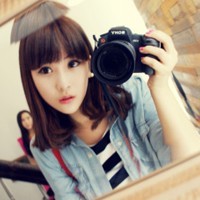 女生拿相机的小清新头像来啦，精选15张好看的图
