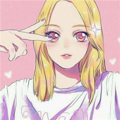 12张超好看的彩色手绘女生头像 唯美彩绘风格直接存