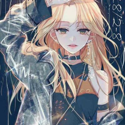 12张彩色手绘女生头像 高清个性款合集