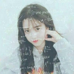 带数学公式的可爱女生QQ头像 颜值高怎么看都软萌