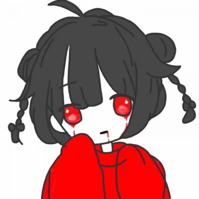 24张高清黑暗系病娇动漫女生头像 风格拉满的女头素材