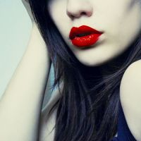 38张冷艳感拉满！高冷烈焰红唇女生QQ头像合集