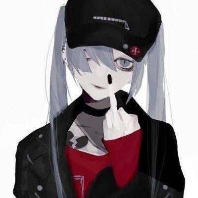 女生专属！19张高清消极丧系动漫头像