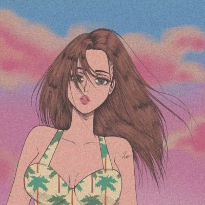 27张简约气质动漫女生头像 高清好看又百搭