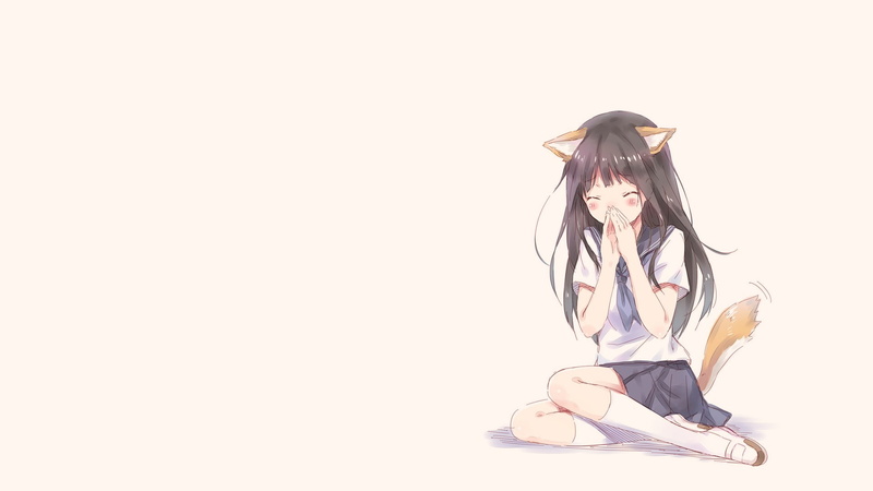 《冰菓》校服兽耳娘壁纸合集 高清1080P无水印