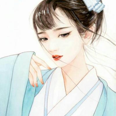 19张高清唯美古风女生动漫头像，氛围感拉满